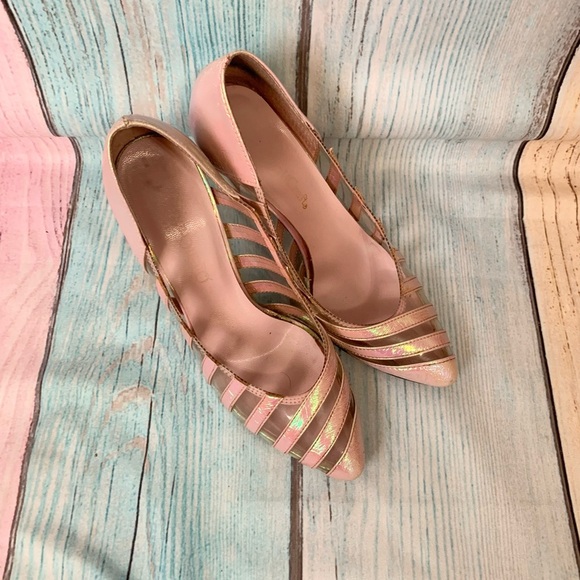 Cute vintage pink heels size 6 - Picture 11 of 12